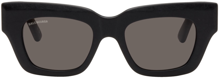 Photo: Balenciaga Black Rive Gauche Sunglasses