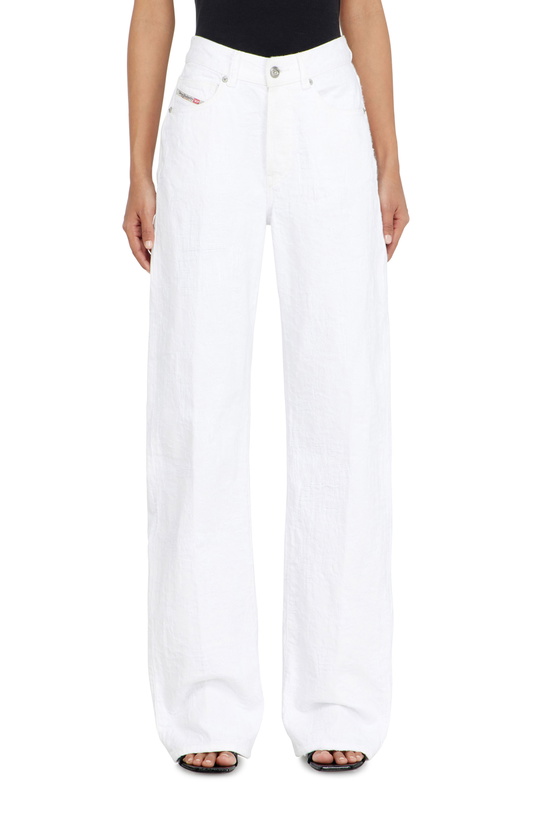 Photo: Diesel Regular Jeans High Waist 1971 D-Sent - Jeans Womens in White