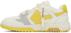 Off-White White & Yellow Slim Out Of Office Sneakers