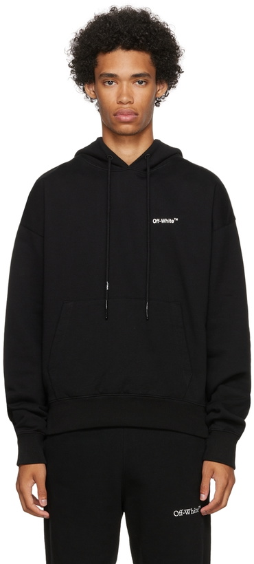 Photo: Off-White Black Cotton Hoodie