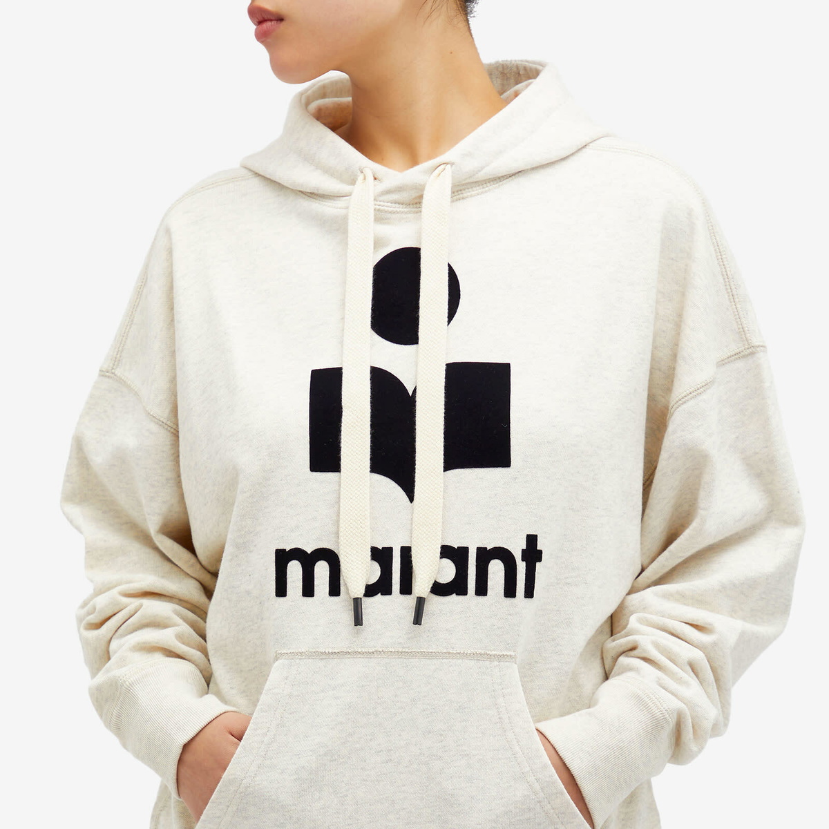 Isabel Marant Étoile Women's Mansel Hoodie in Ecru