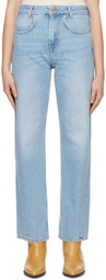 BITE Blue Curved Jeans