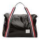 Thom Browne Black Weekender Duffle Bag