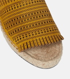 Alaïa Suede espadrilles