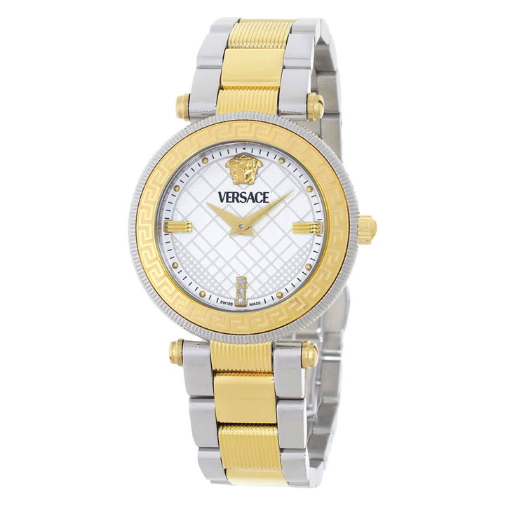 Photo: Versace Reve Quartz White Dial Ladies Watch VE8B00724