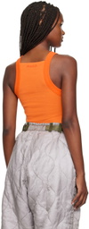 Raga Malak Orange O Star Tank Top