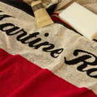 Martine Rose Women's Local Hero Towel in Red Cream 