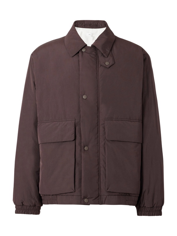 Photo: ATON - Padded Shell Jacket - Brown