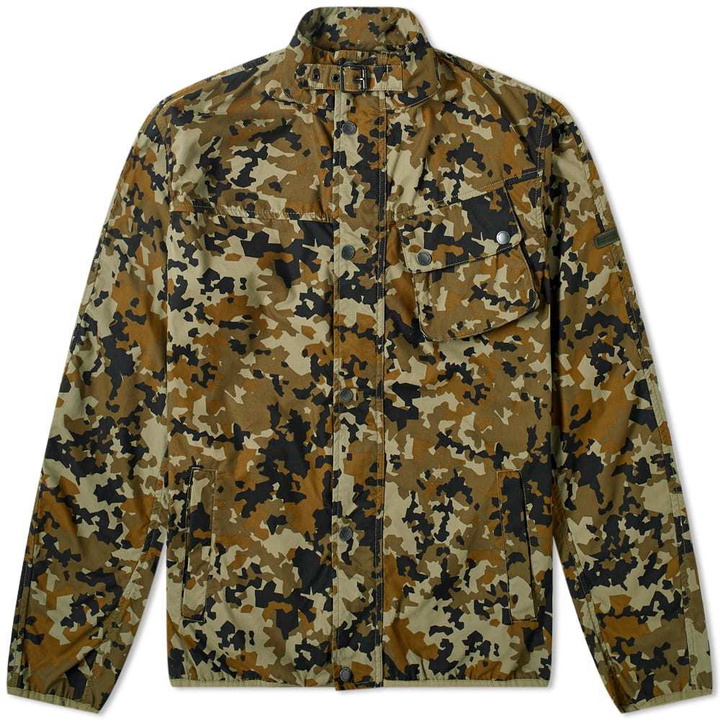 Photo: Barbour International Rogate Camo Jacket