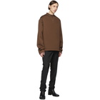 Maison Margiela Brown Scuba Sweatshirt