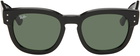 Ray-Ban Black Mega Hawkeye Sunglasses