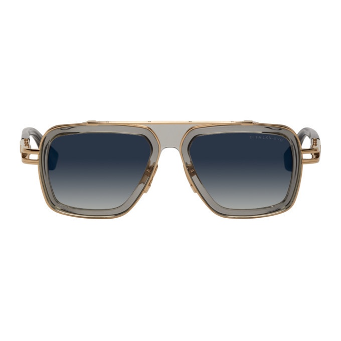 Photo: Dita Grey and Gold LXN-Evo Sunglasses