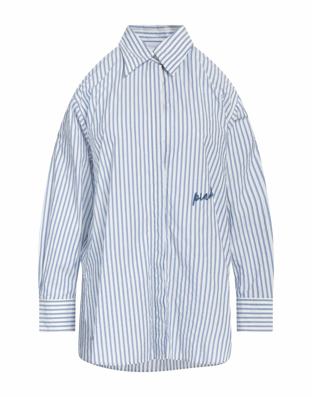 Pinko Denim Womens Shirt Azure