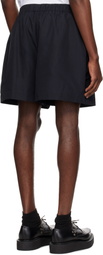 Simone Rocha Black Cargo Pocket Shorts