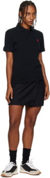 AMI Alexandre Mattiussi Black Belted Miniskirt