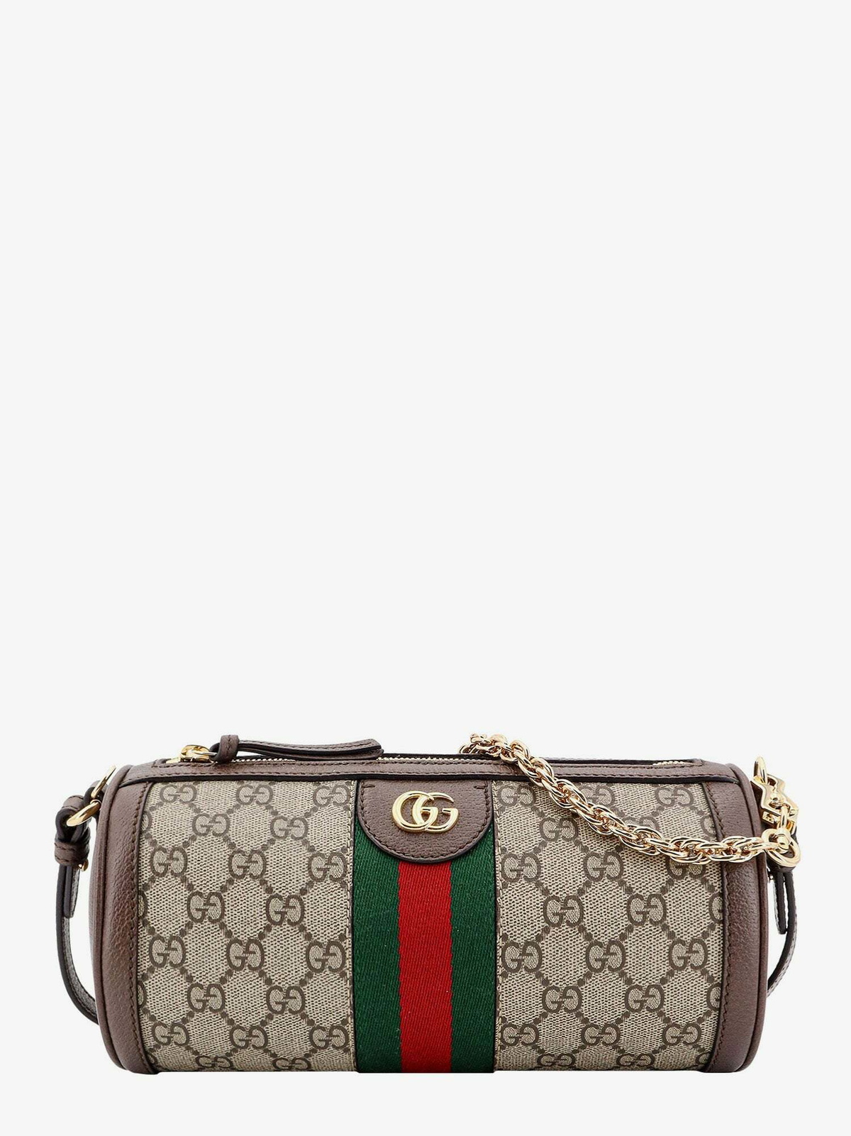 ショルダーバッグ・ポシェット GUCCI  Shoulder Bags Women Fabric Beige/Black Gucci Beige/Ebony GG Fabric Large Shoulder Bag | Yoogi's Closet