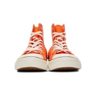 Converse Orange Lucky Star High Top Sneakers