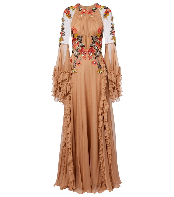 Costarellos Embellished tulle dress Costarellos