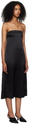 ANINE BING Black Megan Midi Dress