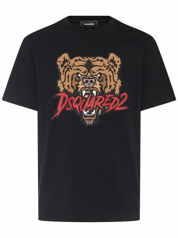 Photo: DSQUARED2 Regular Bear Print T-shirt