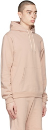 John Elliott Pink Cotton Beach Hoodie