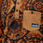 KAVU Men's Teannaway Snap Fleece in Kalidoshroom