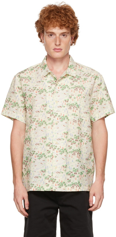 Photo: YMC Multicolor Malick Hamlet Print Shirt