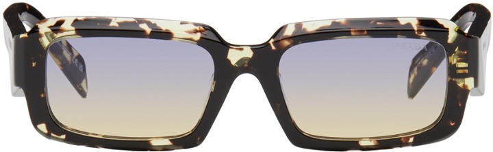 Photo: Prada Eyewear Tortoiseshell Symbole Sunglasses
