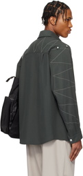 Kiko Kostadinov Green Solva Shirt