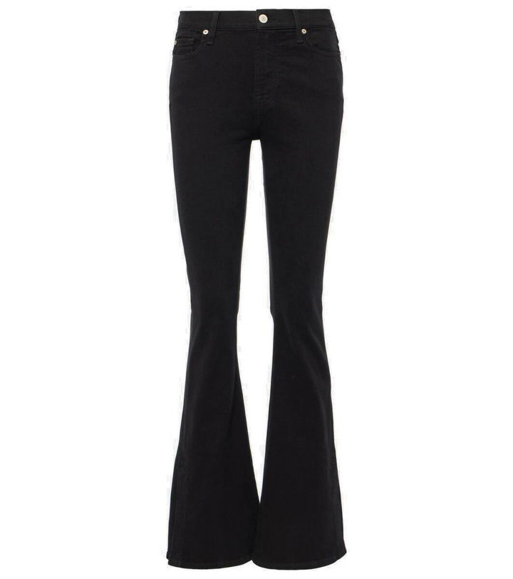 Photo: 7 For All Mankind Ali high-rise flared jeans