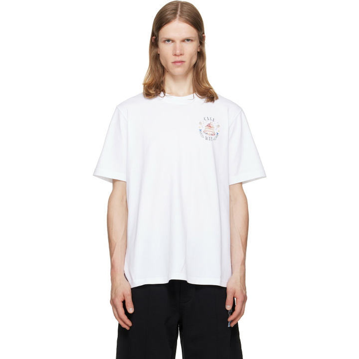 Photo: Casablanca White Classic T-shirt