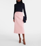 Carolina Herrera Tweed pencil skirt