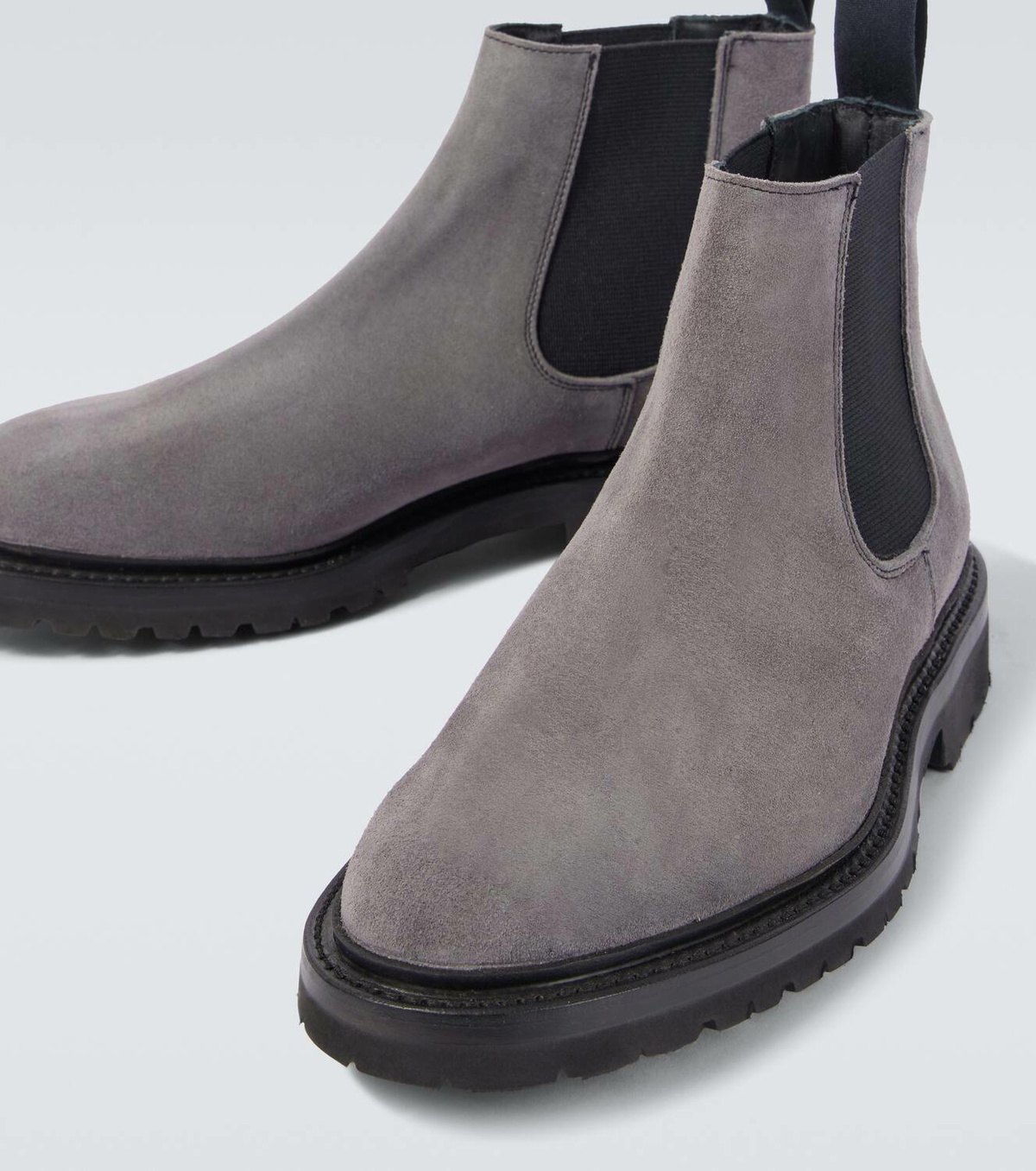 George Cleverley Jason suede Chelsea boots