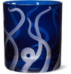 Asprey - Octopus Crystal Tumbler - Blue