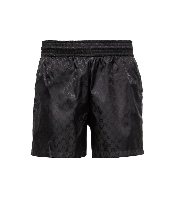Photo: Gucci - GG jacquard swim shorts