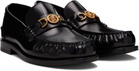 Versace Black Medusa '95 Leather Loafers