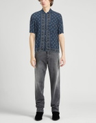 Palm Angels Mens Shirt in Navy
