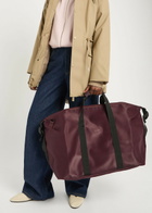 Rains Hilo Weekend Rubberised Holdall - Burgundy - One Size