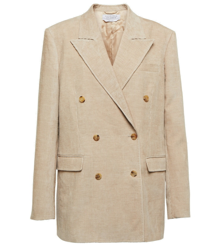 Photo: Gabriela Hearst - Kees linen and cotton corduroy blazer