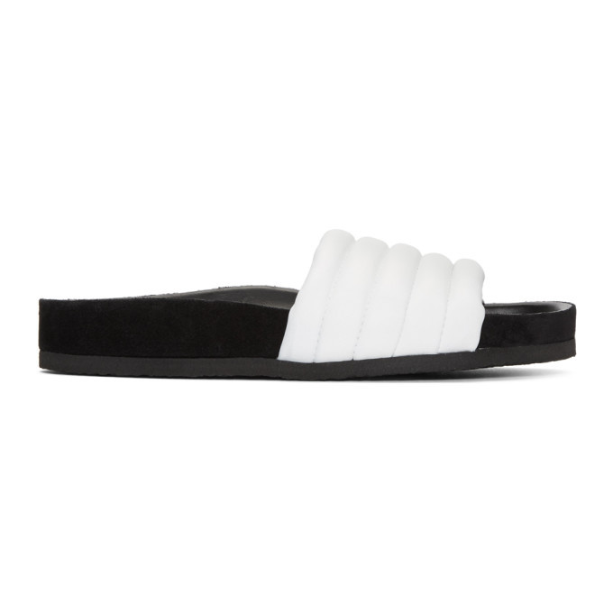 Isabel Marant White Hellea Slides Isabel Marant