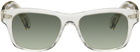 Oliver Peoples Transparent Birell Sun Sunglasses