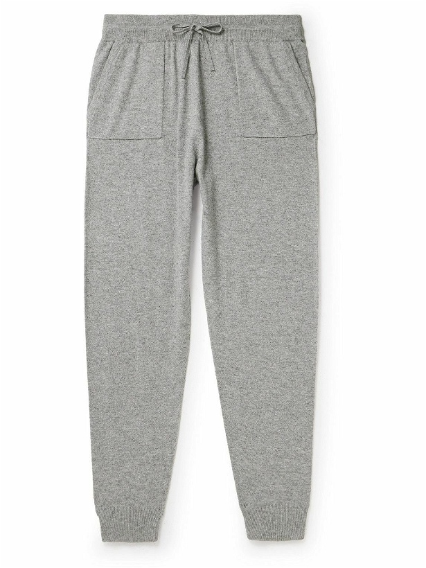 Photo: Mr P. - Wool and Cashmere-Blend Sweatpants - Gray