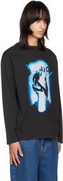 Eytys Black Compton Long Sleeve T-Shirt