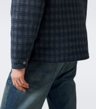 RRL Jacquard plaid denim jacket