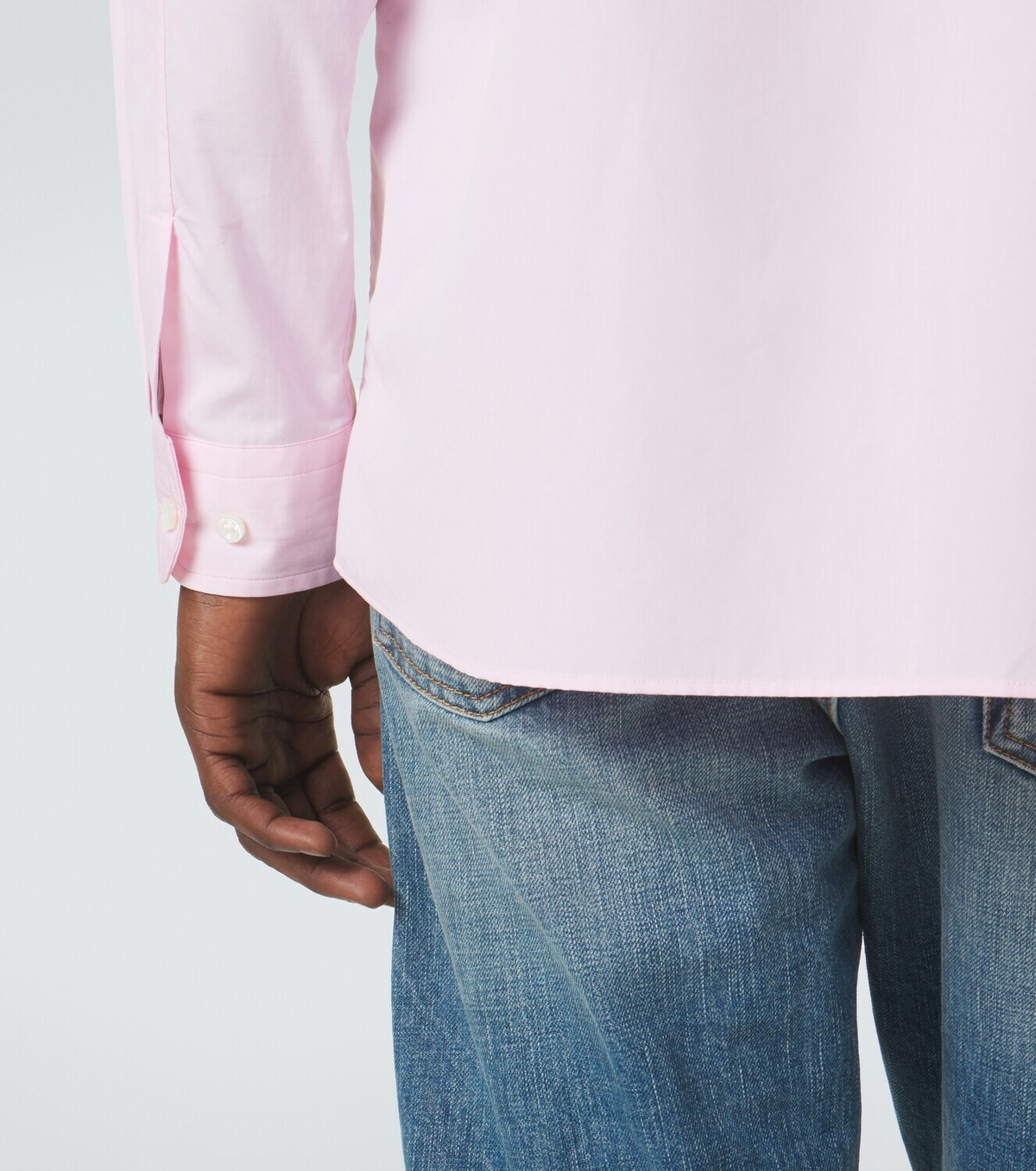Umit Benan Weekend cotton poplin shirt