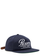 Picante Record Crew Embroidered Cotton cap - Navy - One Size