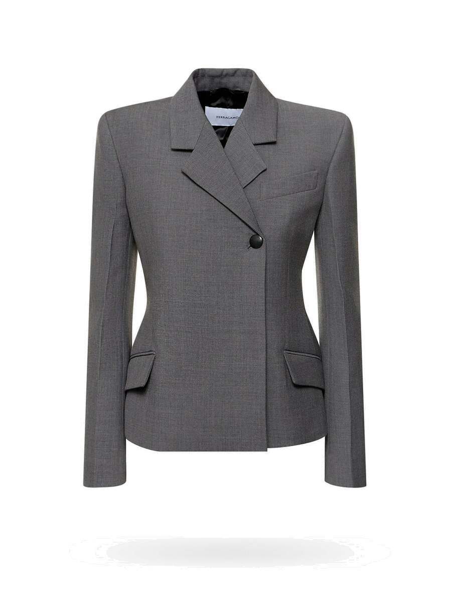 ベスト・ジレ Salvatore Ferragamo Grey Stretch Cashmere Blend Vest Ferragamo Grey Stretch Cashmere Blend Vest Salvatore Ferragamo