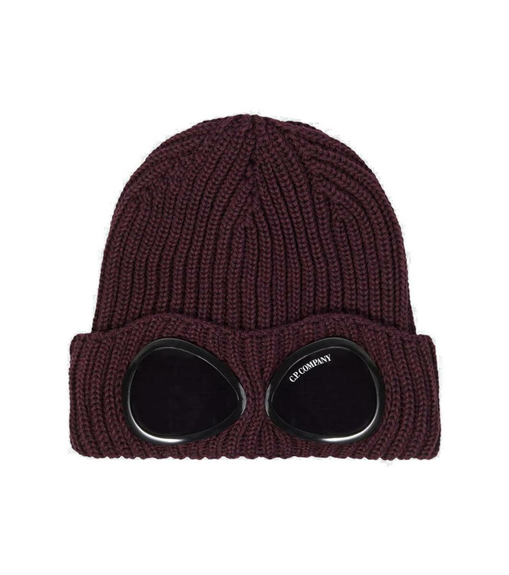 Photo: C.P. Company Goggle wool beanie