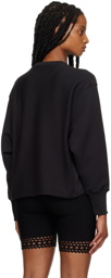 ALAÏA Black Crewneck Sweatshirt
