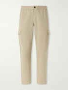 Mr P. - Tapered Cotton and Linen-Blend Trousers - Neutrals
